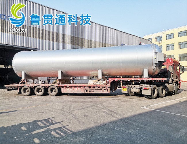 硫化罐发货现场