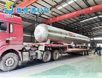 硫化罐发货现场