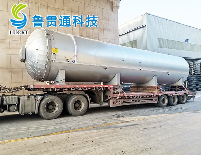 硫化罐发货现场